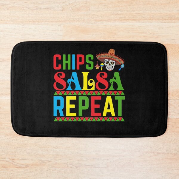 Item preview, Chips Salsa Repeat - Funny Cinco De Mayo Mexico designed and sold by Fabvity.
