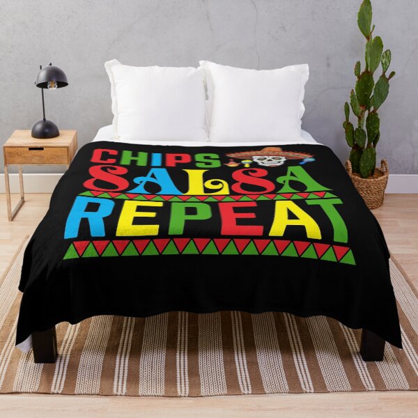 Item preview, Chips Salsa Repeat - Divertido Cinco De Mayo Mexico designed and sold by Fabvity.