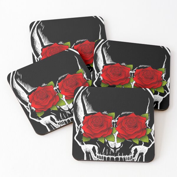 Item preview, Rose Skull designed and sold by basa13.
