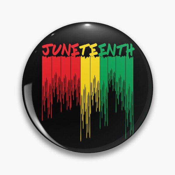 Item preview, Juneteenth Dripping Paint Black Freedom Art Juneteenth Gear designed and sold by DynamicDesign.