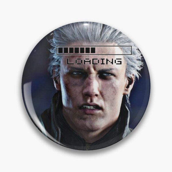 Vergil is loading  Pin for Sale by GrimmLetters