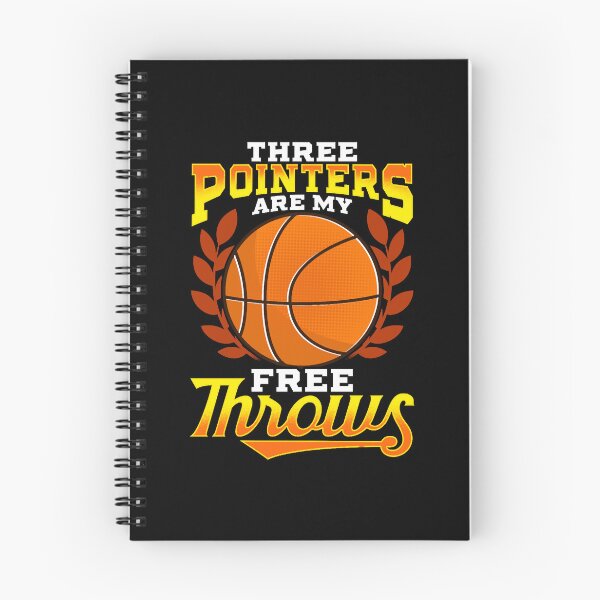 Item preview, Funny Three Pointers Are My Free Throws Basketball designed and sold by AlabaThilo.