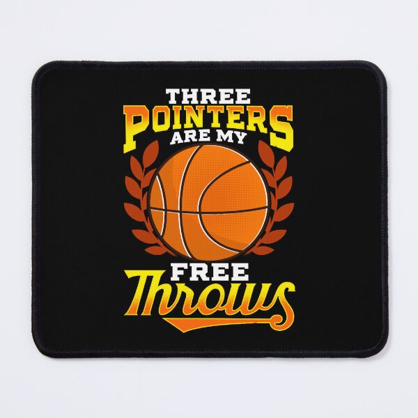 Item preview, Funny Three Pointers Are My Free Throws Basketball designed and sold by AlabaThilo.