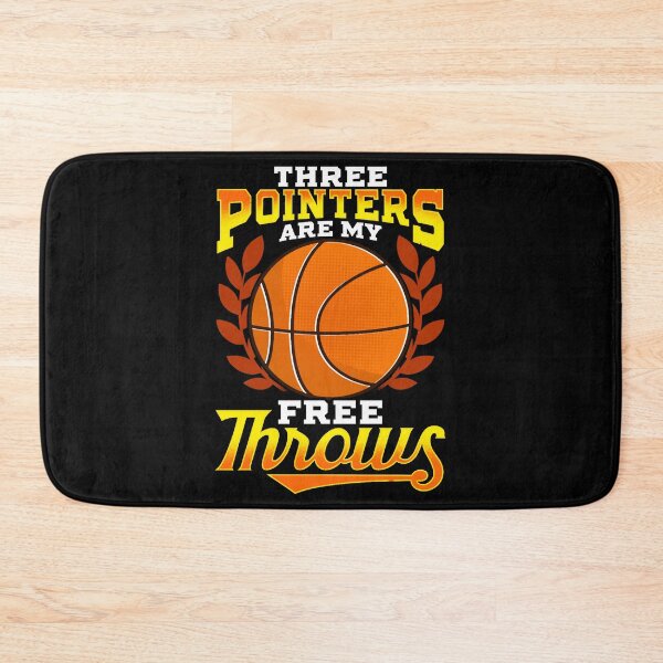 Item preview, Funny Three Pointers Are My Free Throws Basketball designed and sold by AlabaThilo.