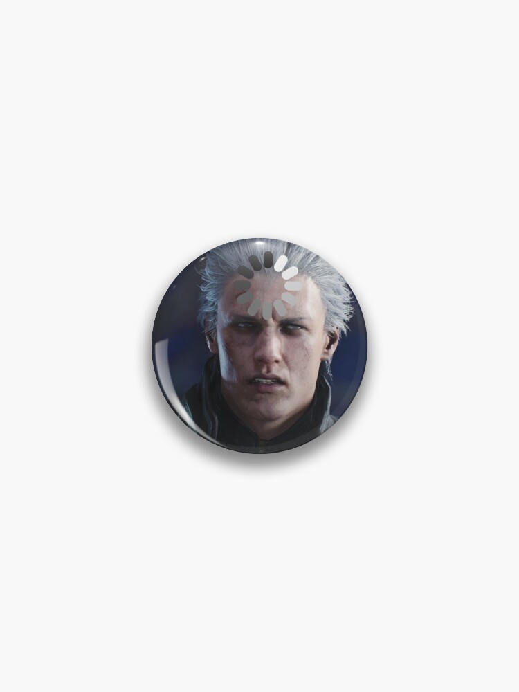 Vergil is loading  Pin for Sale by GrimmLetters