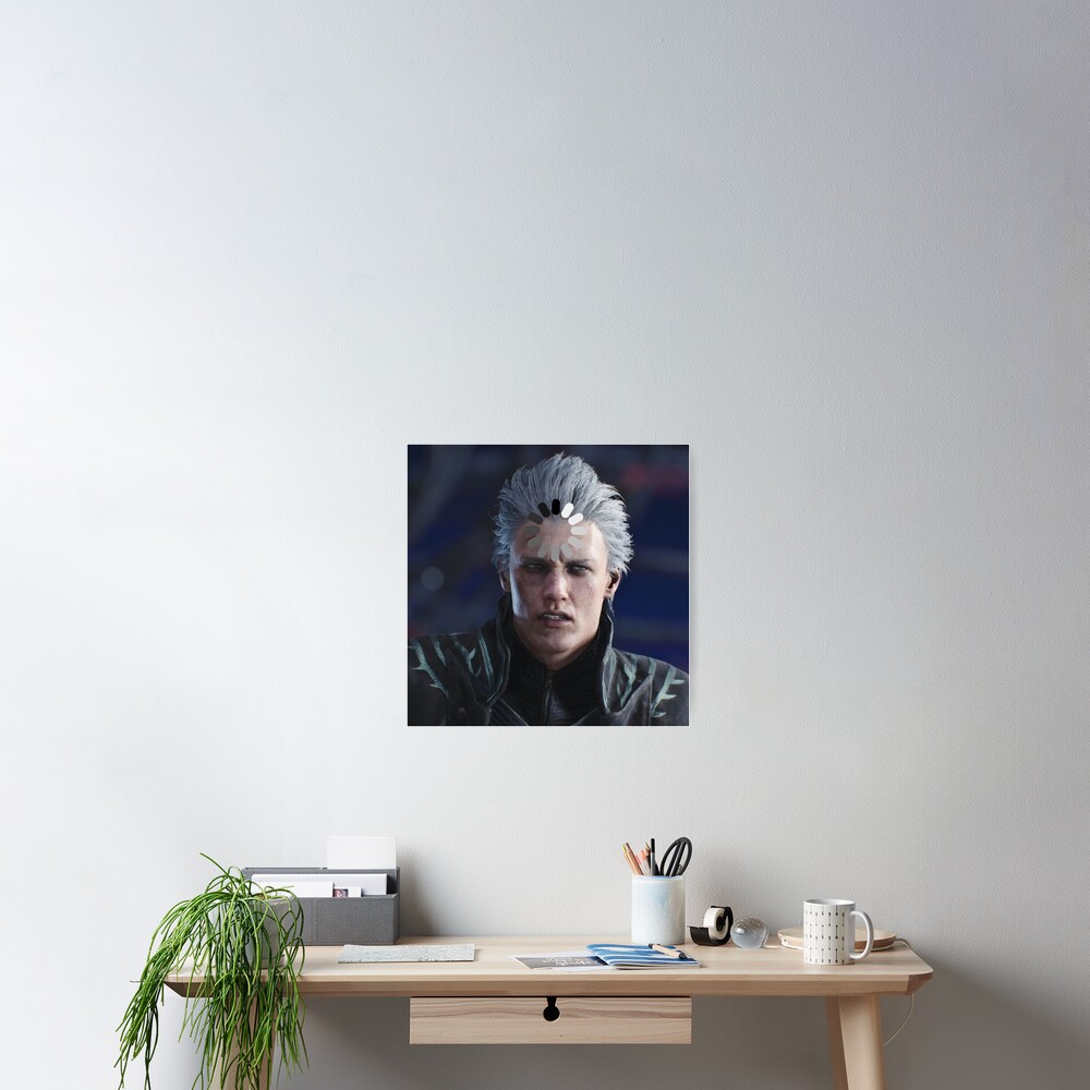 Vergil is loading  Pin for Sale by GrimmLetters