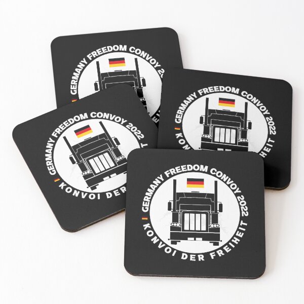 Item preview, GERMANY freedom convoy 2022 Round designed and sold by AlabaThilo.