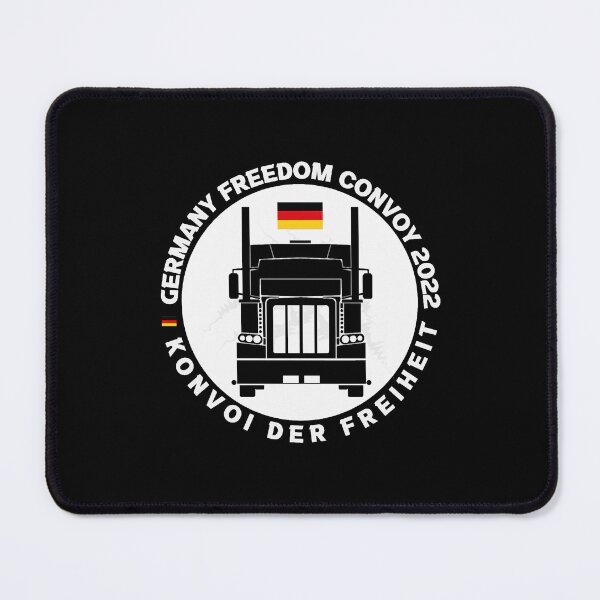 Item preview, GERMANY freedom convoy 2022 Round designed and sold by AlabaThilo.