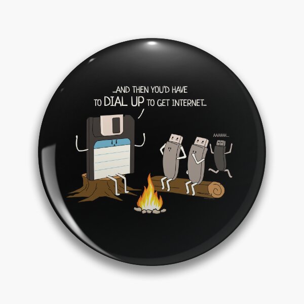 Artikelvorschau, Campfire Tales of Dial Up Internet Lustiger Computer-Nerd entworfen und verkauft von Nerd Shizzle.