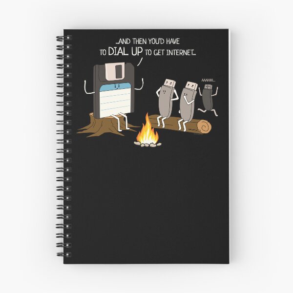 Item preview, Campfire Tales of Dial Up Internet Funny Computer Nerd designed and sold by Nerd Shizzle.