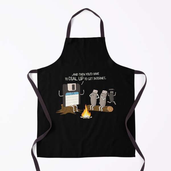 Item preview, Campfire Tales of Dial Up Internet Funny Computer Nerd designed and sold by Nerd Shizzle.