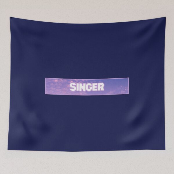 Item preview, Singer Violet Sunset Sky Label designed and sold by IsmaelGharbi.