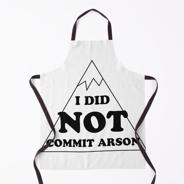 Item preview, I Did Not Commit Arson designed and sold by Dex-Shop.