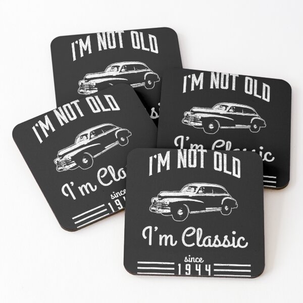 Item preview, Not Old Classic Car T-Shirt 77th Birthday Gift 1944 designed and sold by MarisSterling.