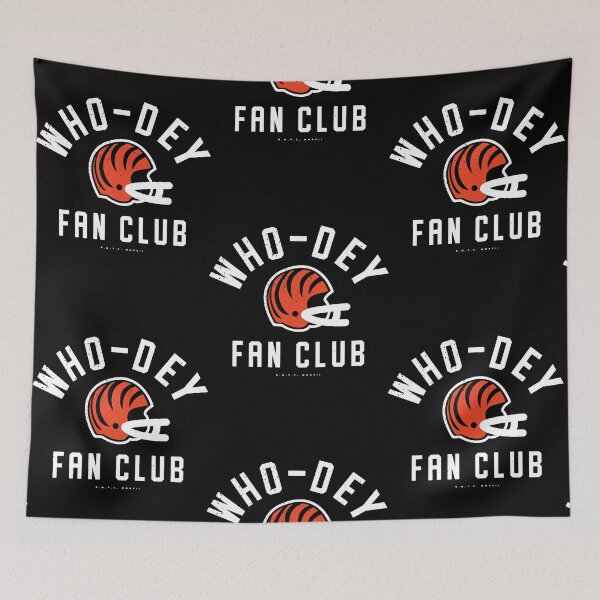 Item preview, Cincinnati Bengals - Vintage 1990's Who Dey Fan Club (White Text)  designed and sold by LorraineHa5965.