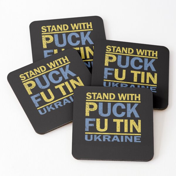 Item preview, I Stand With Ukraine Puck Futin Meme Ukrainian Lover Support designed and sold by LauraNeyJr.