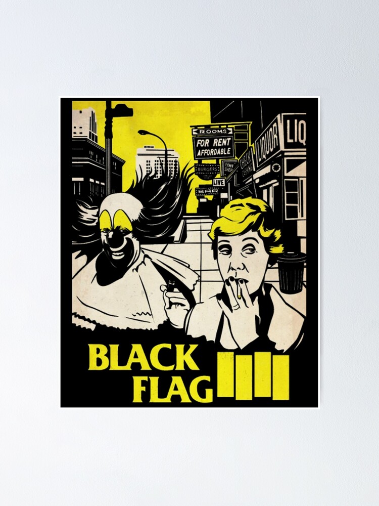 "Black Flag" Poster for Sale by vinailionel Redbubble