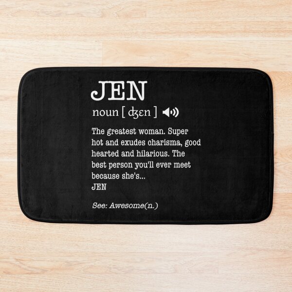 Item preview, El nombre es Jen Regalo divertido Definición para adultos Mujeres designed and sold by MarisSterling.