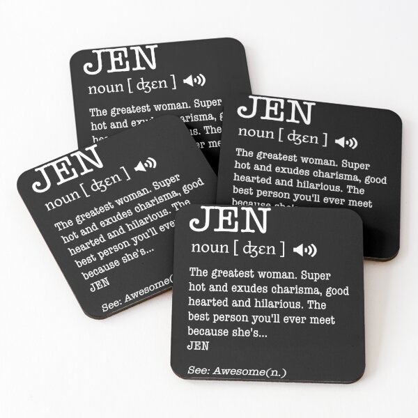 Item preview, The Name Is Jen Funny Gift Adult Definition Women's designed and sold by MarisSterling.