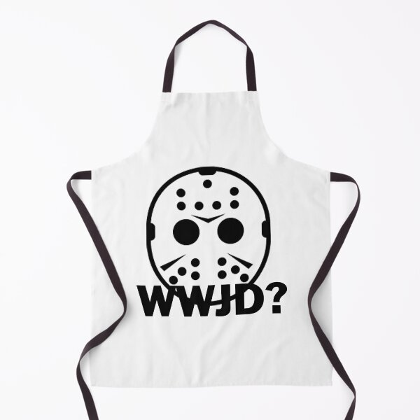 Item preview, WWJD What Would Jason Do Funny Horror Movie designed and sold by MarisSterling.