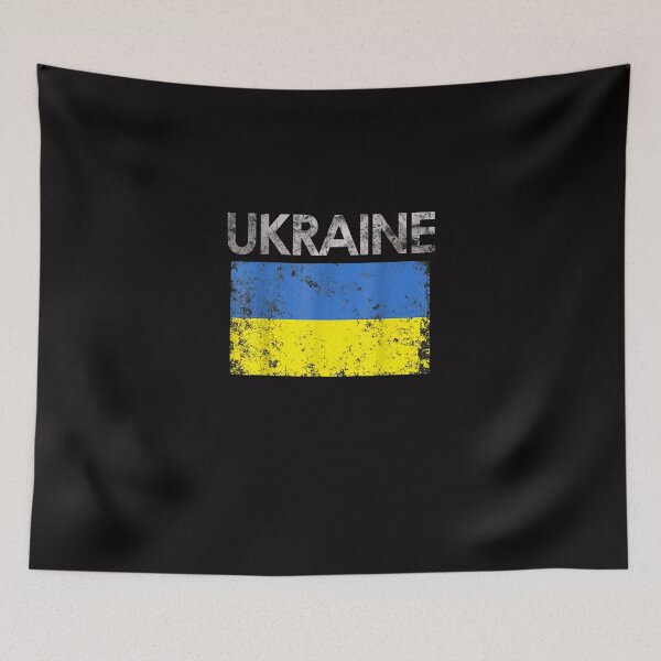 Item preview, Vintage Ukraine Ukrainian Flag Pride Gift designed and sold by LauraNeyJr.