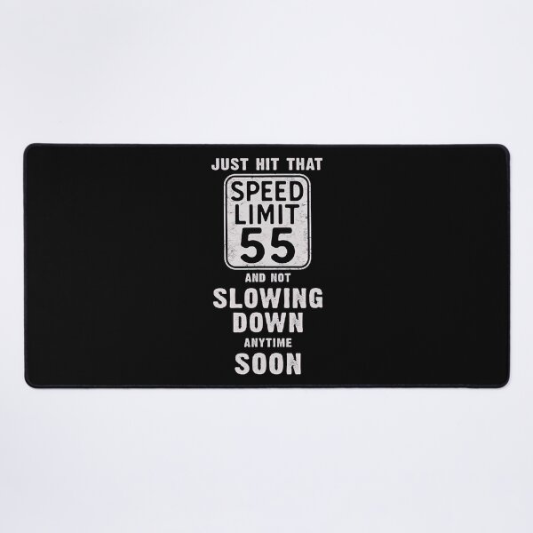 Item preview, Happy 55th Birthday with Speed Limit Sign 55 designed and sold by AlabaDiallo.
