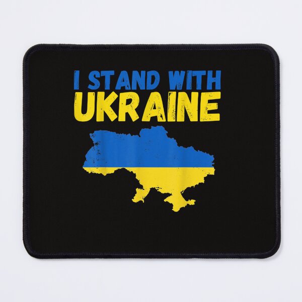 Item preview, I Stand With Ukraine Vintage Ukraine Flag designed and sold by LauraNeyJr.