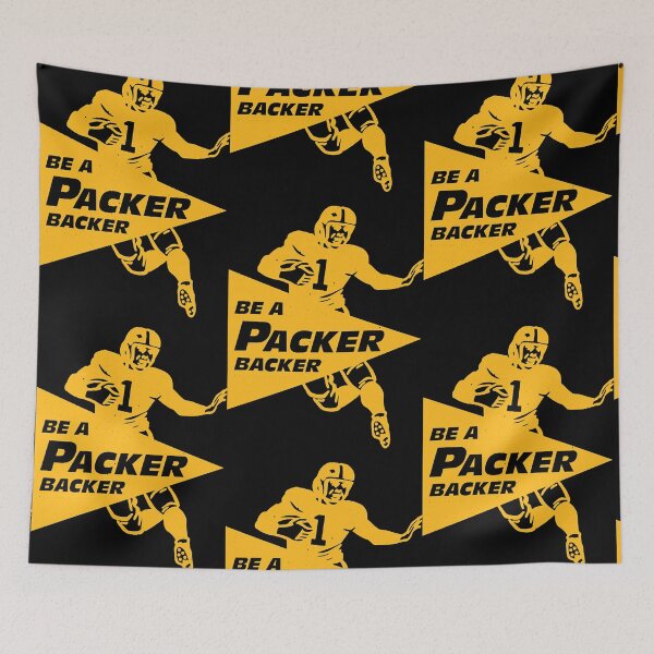 Item preview, Vintage Be A Packer Backer Runner (Yellow) designed and sold by BrianSims8126.