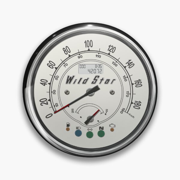 Item preview, Speedometer Wild Star XV 1600 designed and sold by KlaraBubble.