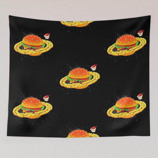 Item preview, Galactic Cheeseburger & Fries  designed and sold by BrianPatri1876.