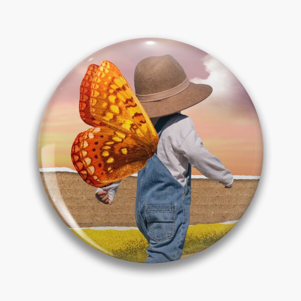 Item preview, Butterfly child in the field designed and sold by Efrat Frank-Alster.