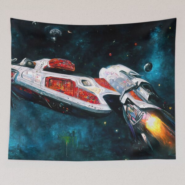Item preview, Traveling at the speed of light designed and sold by AM FineArtPrints.