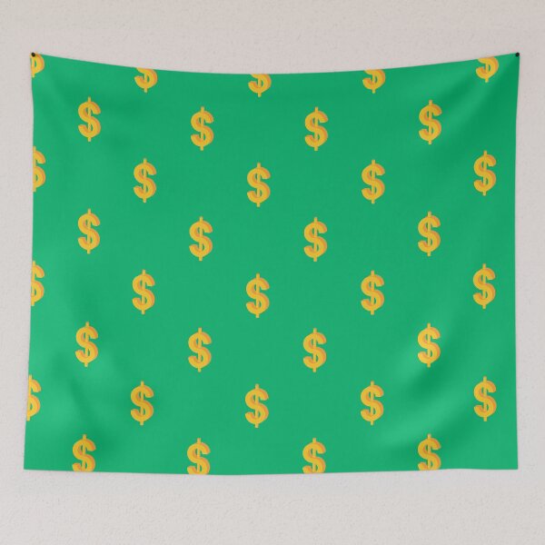 Item preview, Yellow Dollar Sign Pattern Seamless Vector designed and sold by Shifa19.