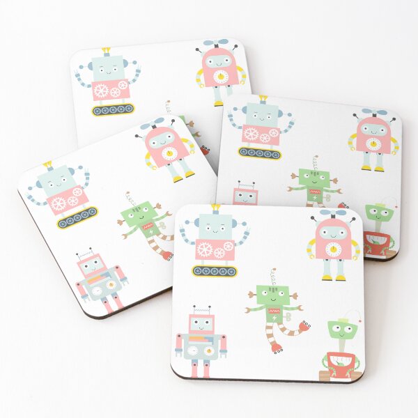 Item preview, Cute Robots designed and sold by AllCDESIGNS.