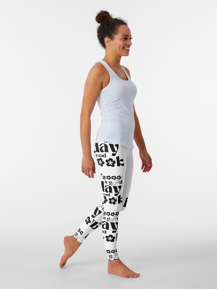 Discover Its A Good Day To Read I  Aesthetic I Bookish Leggings