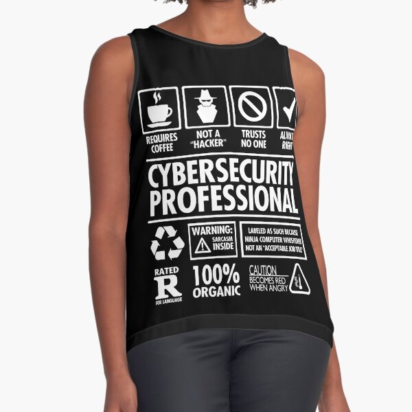 Will Give Cybersecurity Advice For Sushi It Gift Tank Tops Vest Sleeveless  Cybersecurity Hacker Security Cyber Hack Infosec - AliExpress