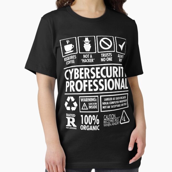 Artikel-Vorschau von Cybersicherheit kein Hacker lustig, designt und verkauft von Nerd Shizzle.