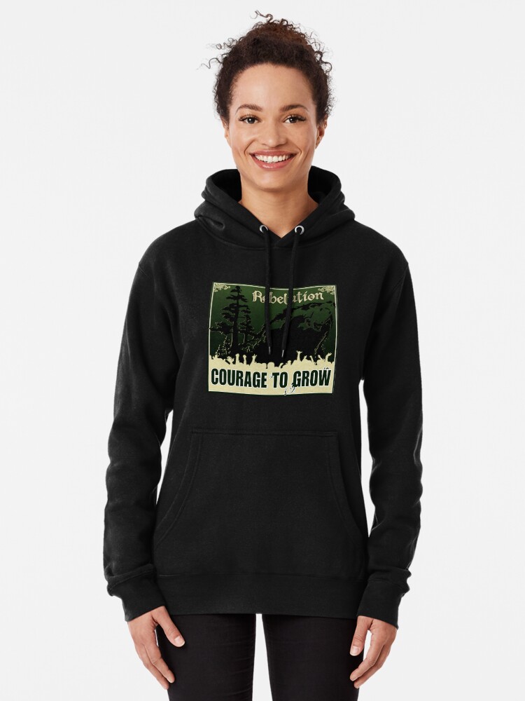 Rebelution Band Courage To Grow Pullover Hoodie