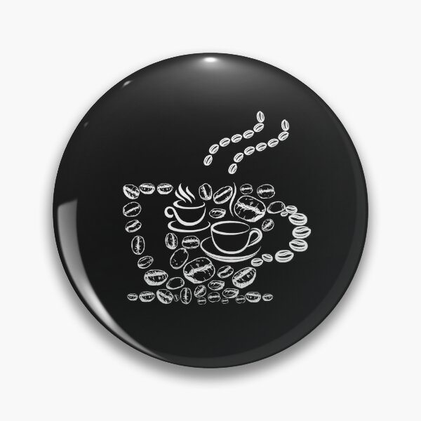 Item preview, Cups of Coffee & Beans in the Shape of a Cup designed and sold by slicksdesigns.