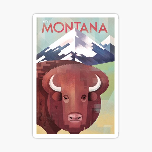 Visit Montana Sticker