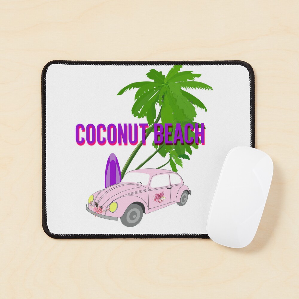 Funny Coconut Summer Coconuts Bra Funny Halloween Summer Sticker
