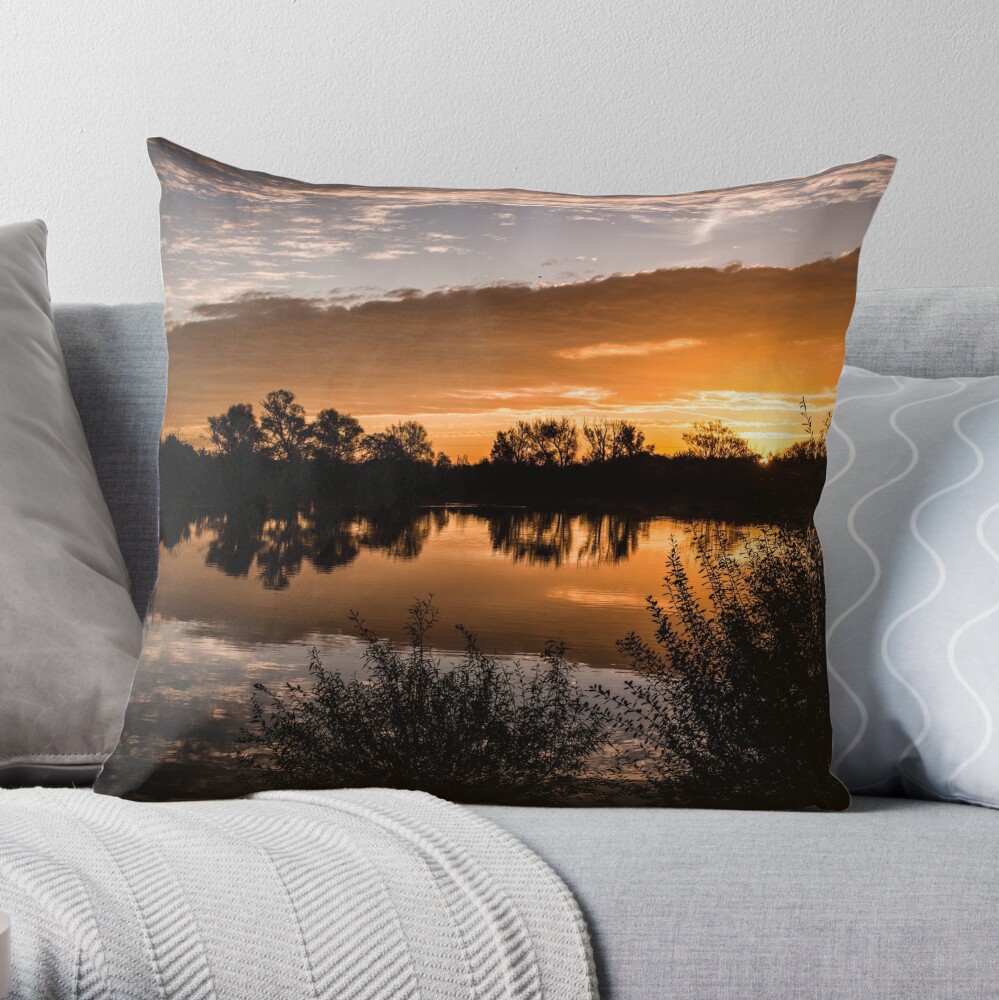 Sunset Skies Throw Pillow
