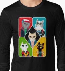 Stranger Cats Long Sleeve T-Shirt