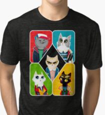 Stranger Cats Tri-blend T-Shirt