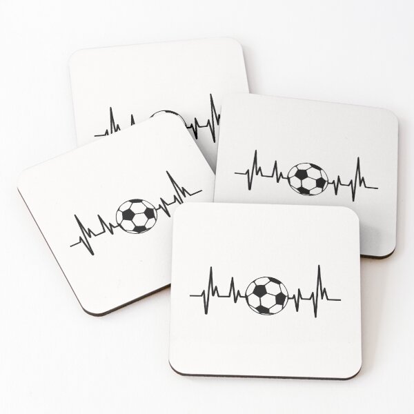 Item preview, Heartbeat Soccer  Soccer Ball Fan Gift Football designed and sold by AlabaDiallo.