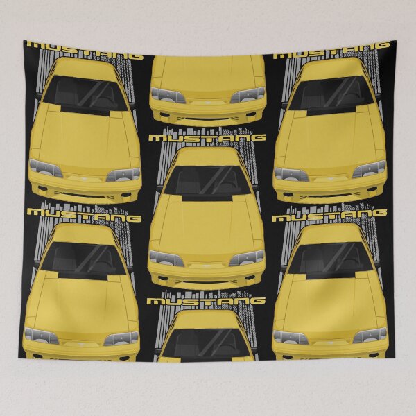 Item preview, Mustang 1987 to 1993 Fox - Yellow  designed and sold by MichaelFis4386.