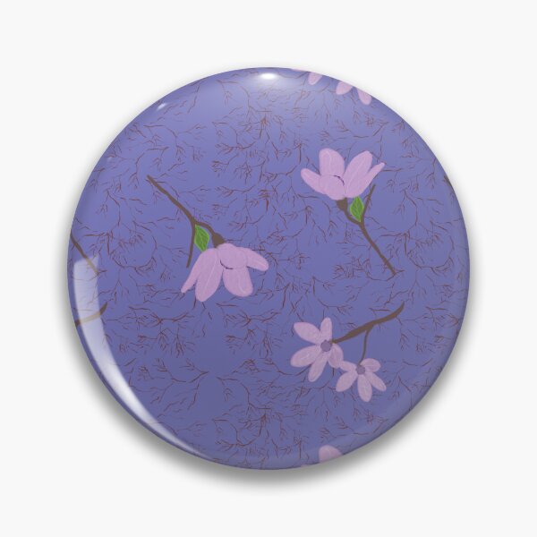 Item preview, Purple spring flowers designed and sold by CurlyPaintbrush.