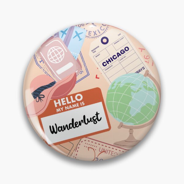 Item preview, Hello, My Name is Wanderlust designed and sold by leBoosh-Designs.