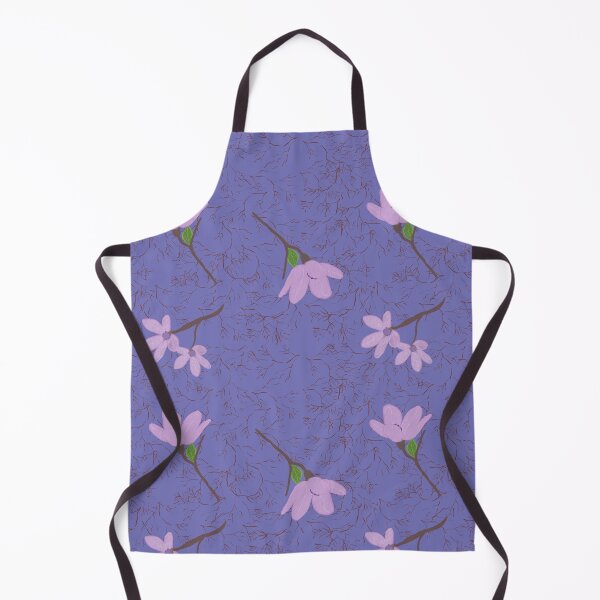 Item preview, Purple spring flowers designed and sold by CurlyPaintbrush.