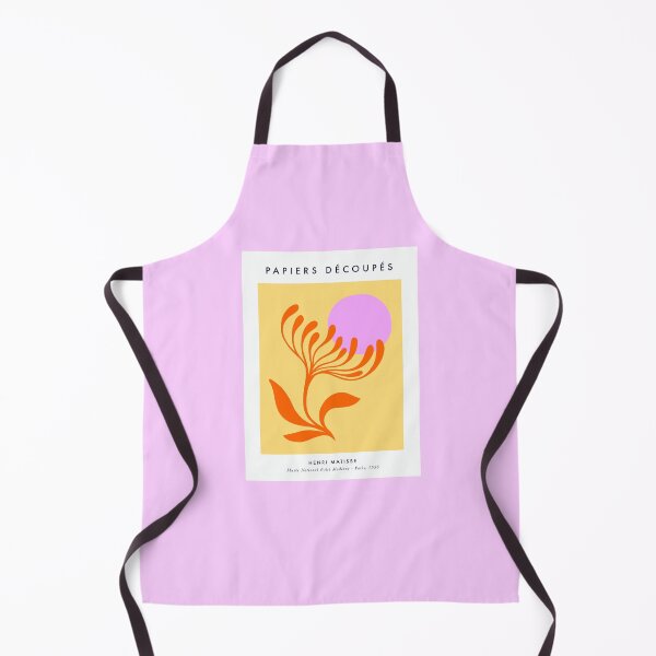 Item preview, Matisse cut-out Flower - Pink & Orange Leaf on Sun designed and sold by Dominiquevari.